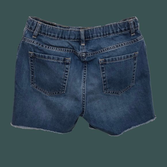 Children's Place, Shortie Denim Shorts, Age 10-12, Youth - Picture 2 of 6